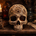 Apothecary Skull Figurine 14cm