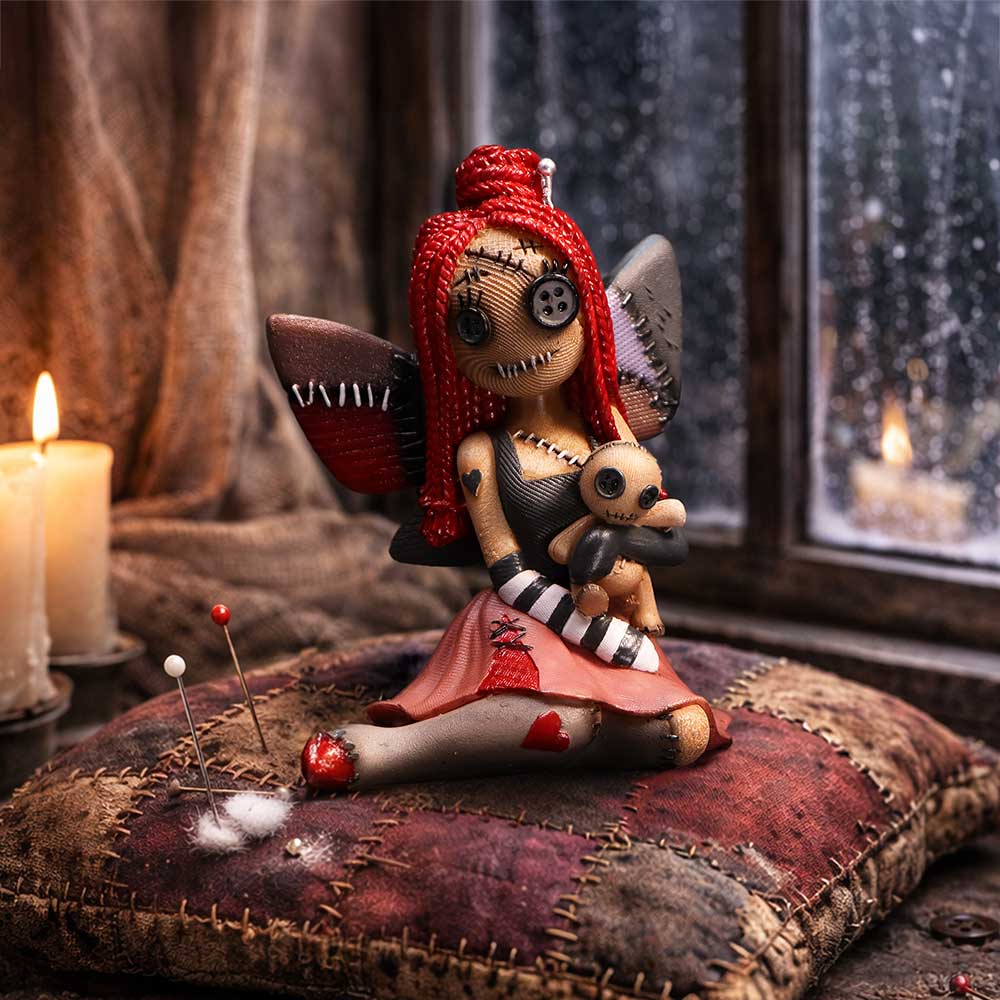 The Stitchlings - Poppy Thread Voodoo Figurine 10.5cm