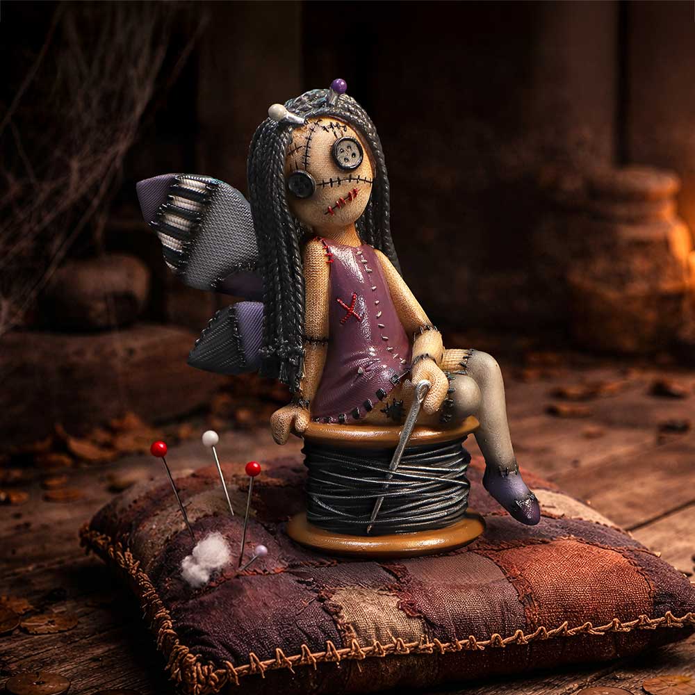 The Stitchlings - Stitchy Belle Voodoo Figurine 11.4cm