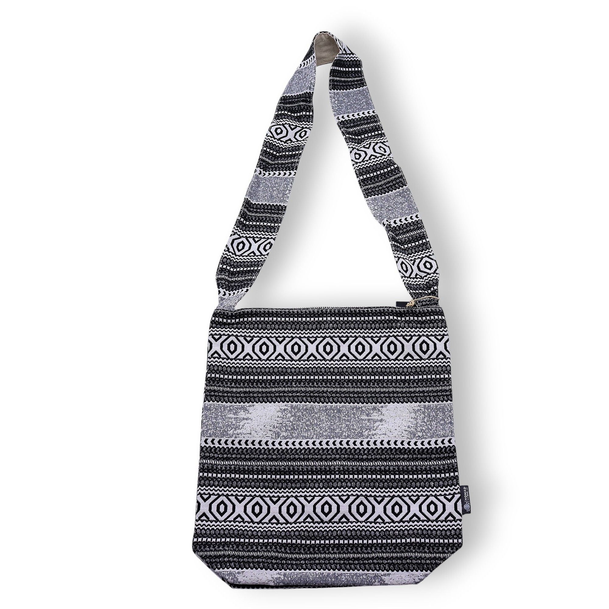 Nomad Sari Jacquard Natural Nomad Carryall Bags - Urban Caravan