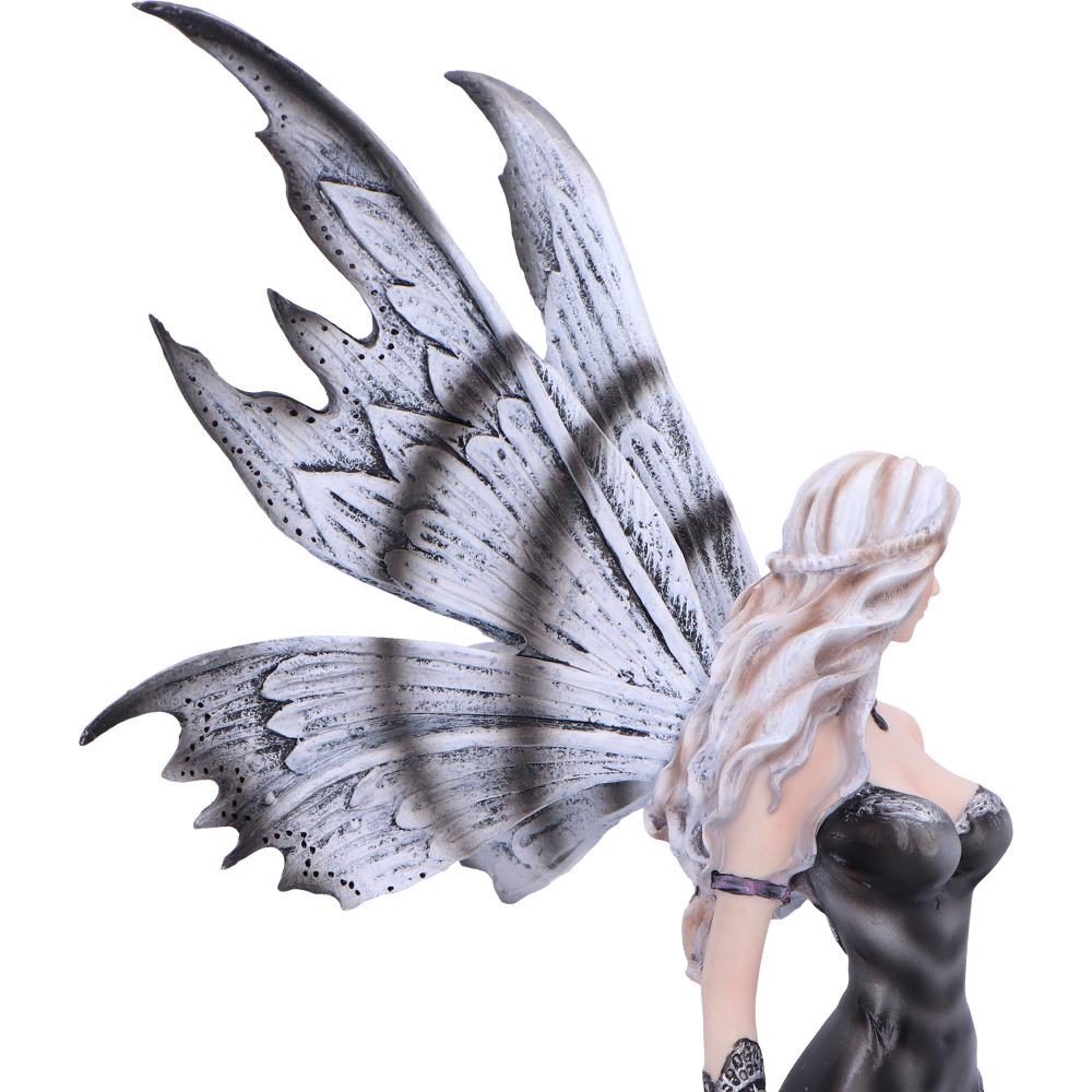 Esarosa – Gothic Fairy with Wolf Companion Figurine 23.5cm