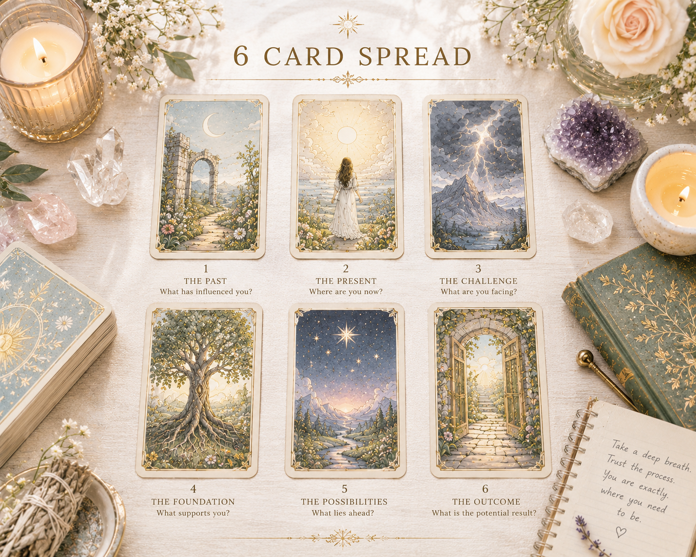 6 Card General Tarot Reading