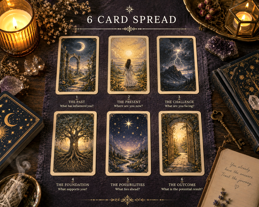 6 Card General Tarot Reading