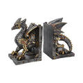 Dracus Machina Bookends 27cm - Dragon Bookends