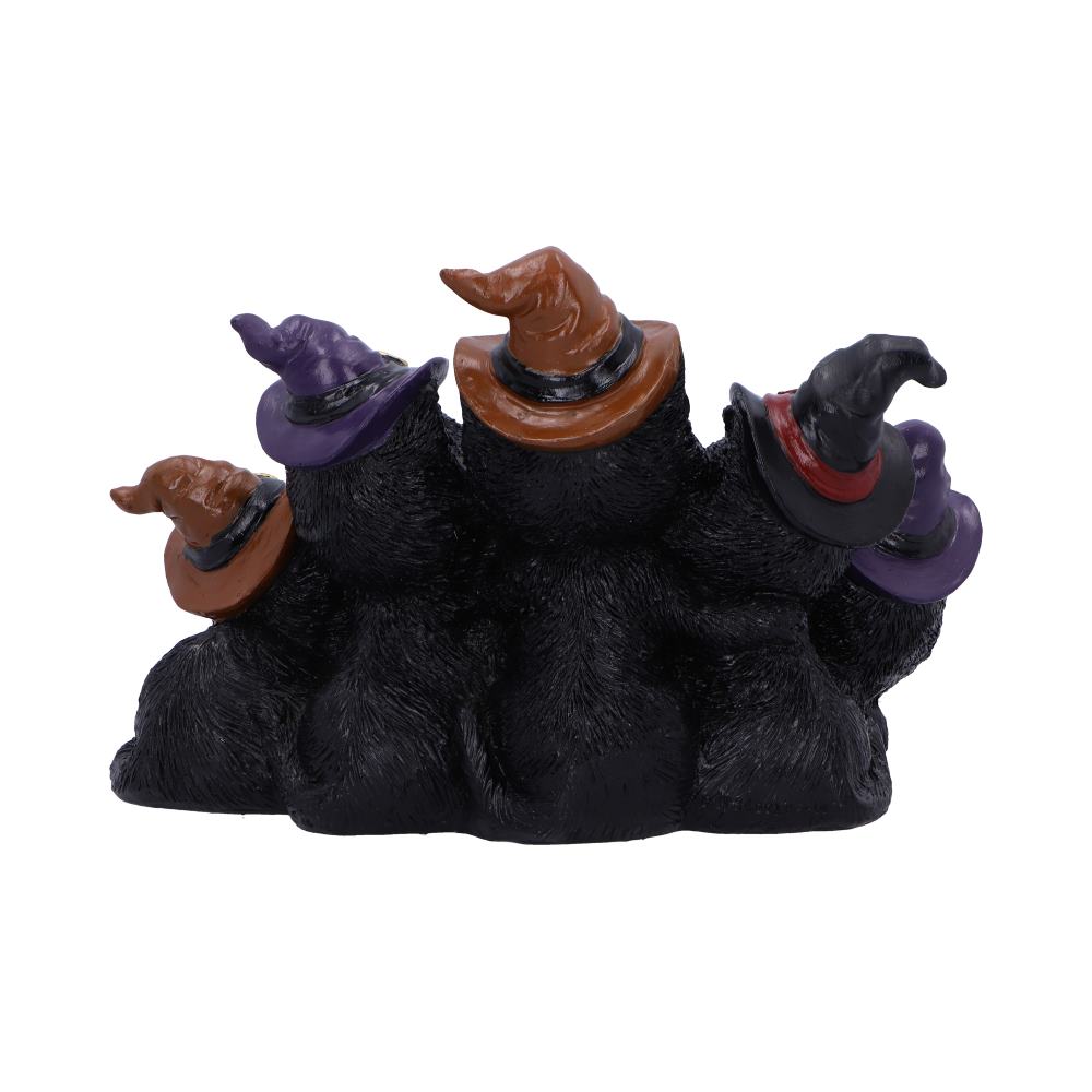 Kindle's Potion Light Up Cats and Cauldron Ornament 18.5cm