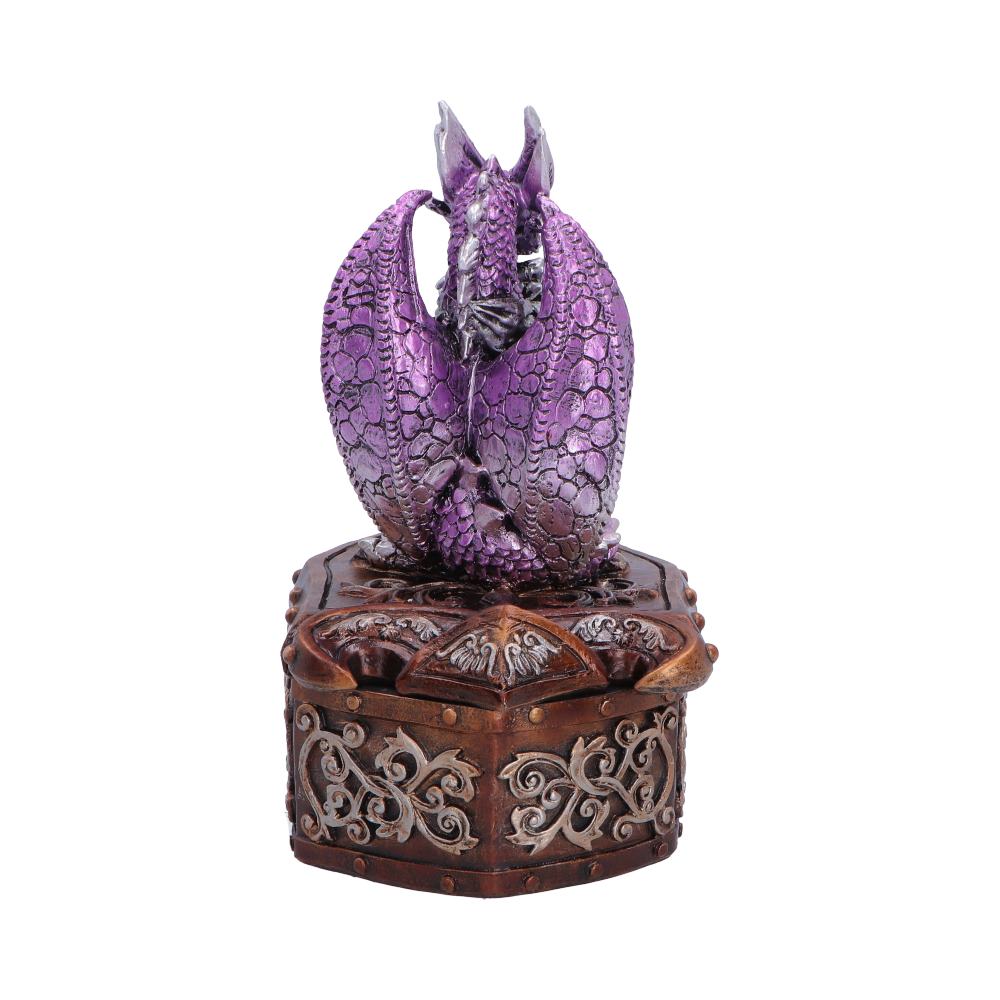 Hoard Protector Box (Purple) Purple Dragon on Shield Box 13.8cm