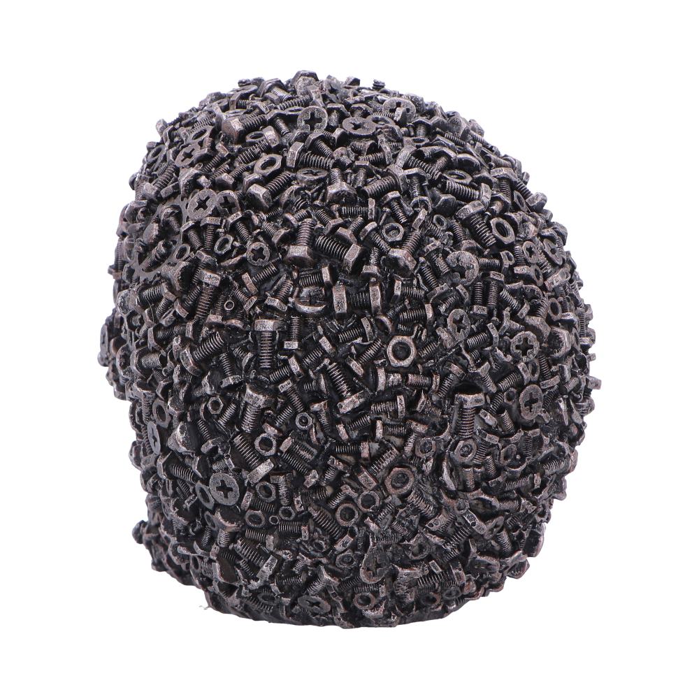 Screwed Skull Figurine 12cm