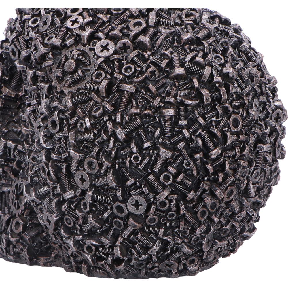 Screwed Skull Figurine 12cm